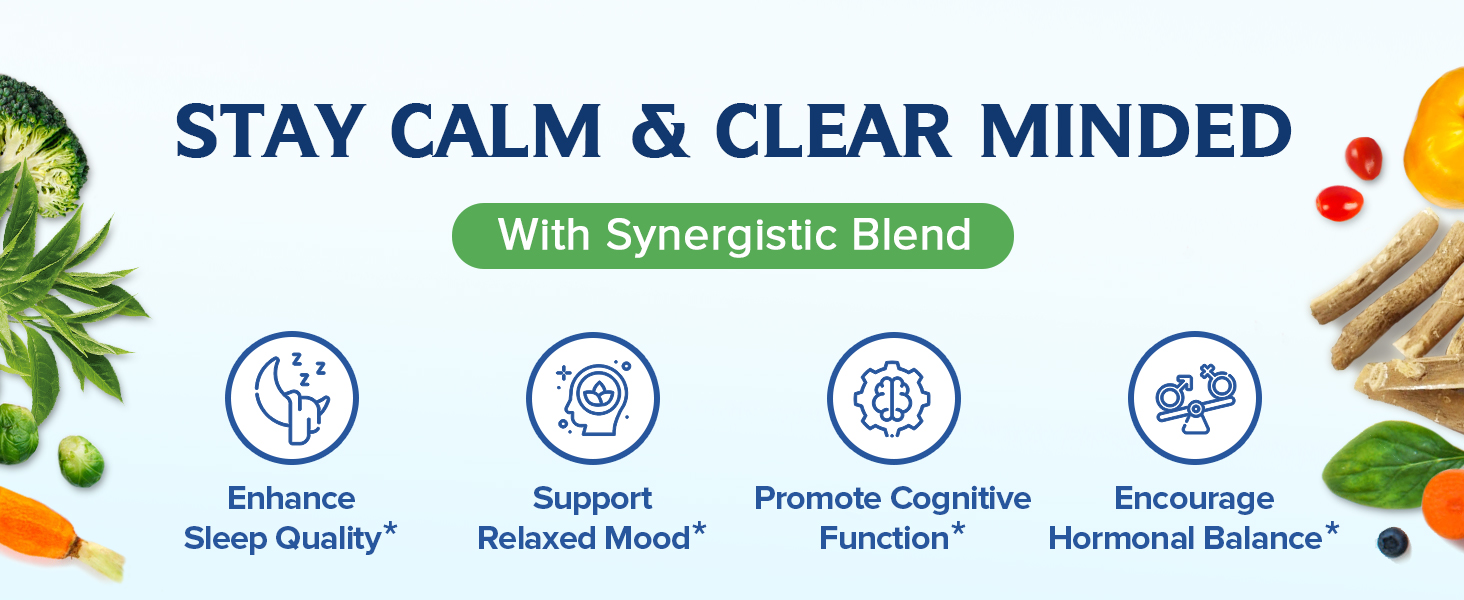 Innate Vitality Sleep Quality Relaxed Mood Cognitive Function Hormonal Balance