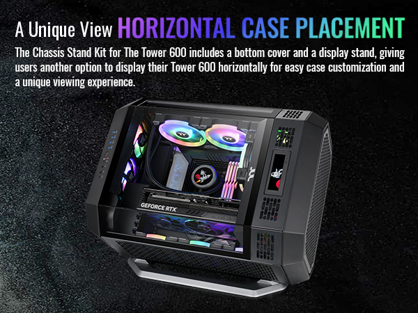 Amazon.com: Thermaltake Tower 600 Series Horizontal Display