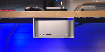 Amazon.com: Patent Pending MAC Studio Computer Mount - White