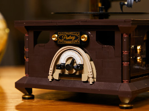 Vintage Gramophone Building Block Set