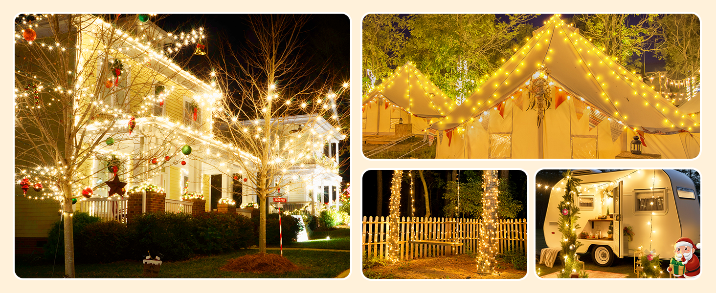 twinking christmas lights