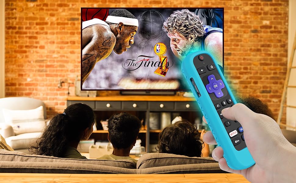 remote pro cover case headphone voice rechargeable jack glow in the dark