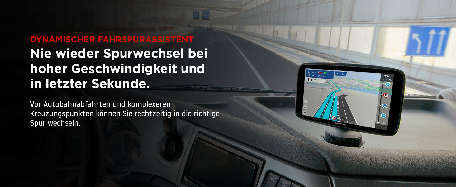 TomTom LKW Navigationsgerät GO Expert (7 Zoll HDBildschirm,Routen für