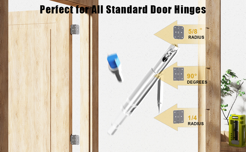 Door Hinge Jig, Door Hinge Mortiser, Hinge Installation Kit, Door Hinge