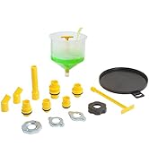 Shkalacar Car Radiator Coolant Funnel Kit - 15pcs Spill-Free Funnel Cooling System Funnel Tool wi...