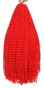 passion twist hair Red