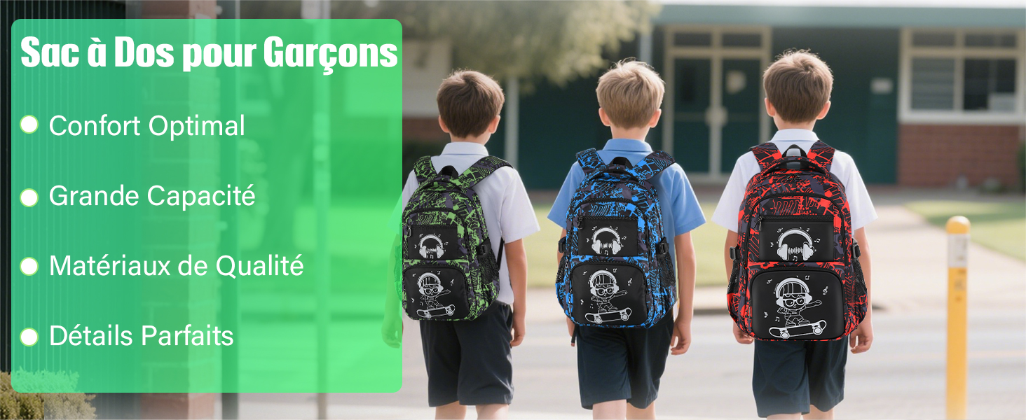 cartable garcon primaire