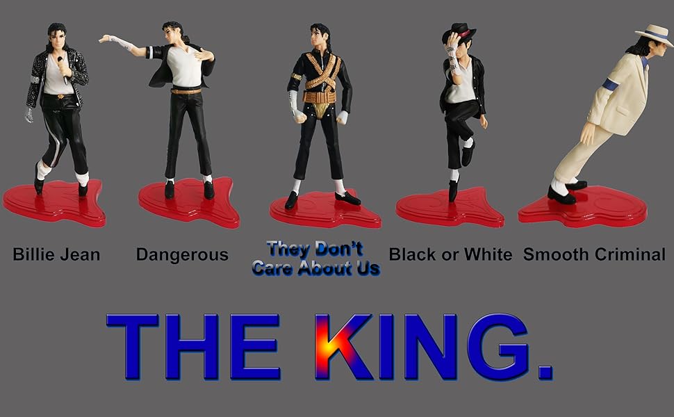 Michael Jacksn Action Figure Doll 5Packs