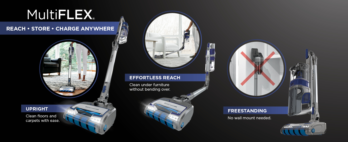 Shark IZ482H Vertex Cordless Stick Vacuum With DuoClean