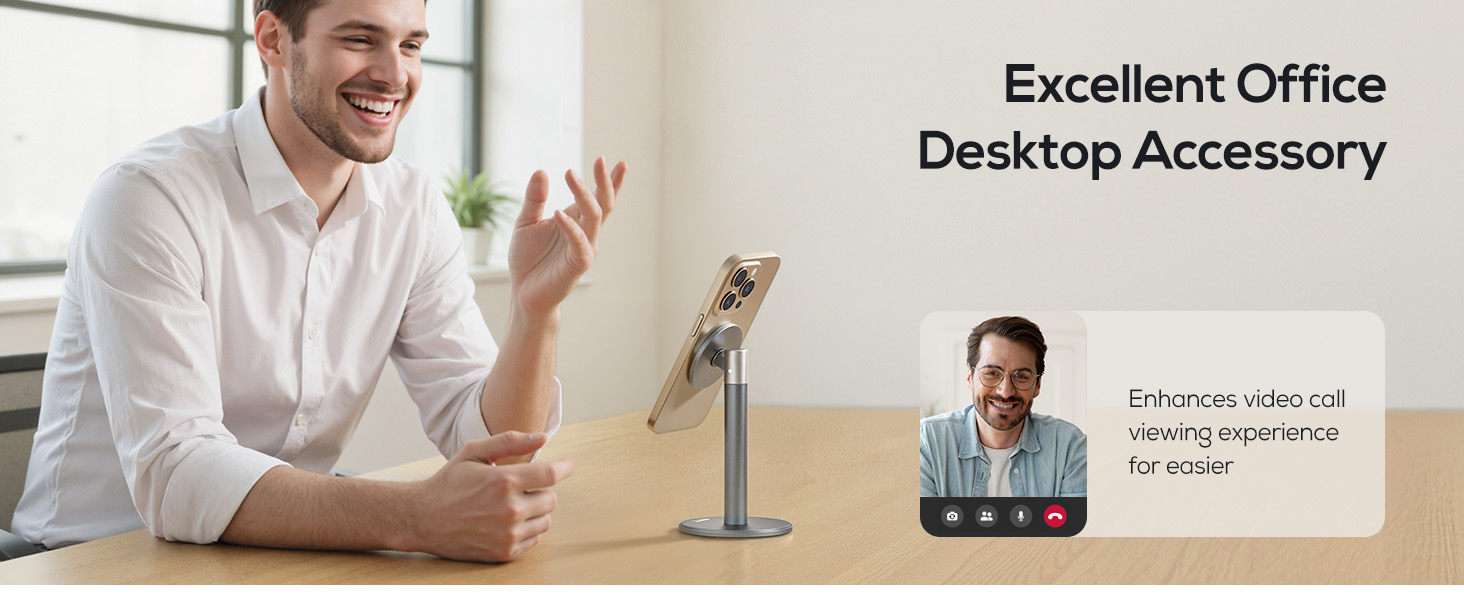 magnetic phone stand for desk