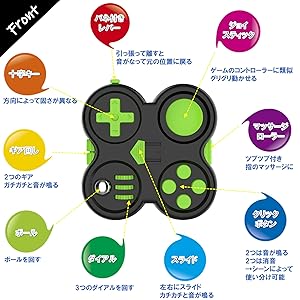梅雨お留守番ストレス発散セット Amazon | Leiasnow フィジェットパッド ストレス解消グッズ
