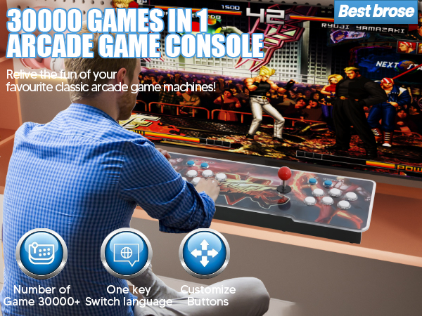 Amazon.com: 30000 Games in 1 Arcade Game Console ,Pandora