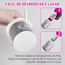 Sucção e reboque aspirador de pó vertical sem fio