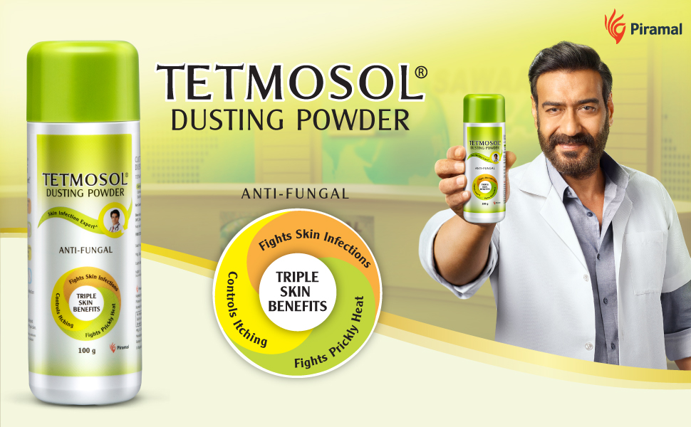 Tetmosol Antifungal Dusting Powder for daily use fights skin
