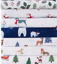 Sábanas de franela para las fiestas