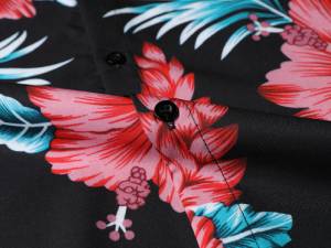 Men's Floral Shirt Suit