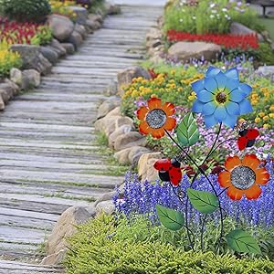 Flowers Garden Stake