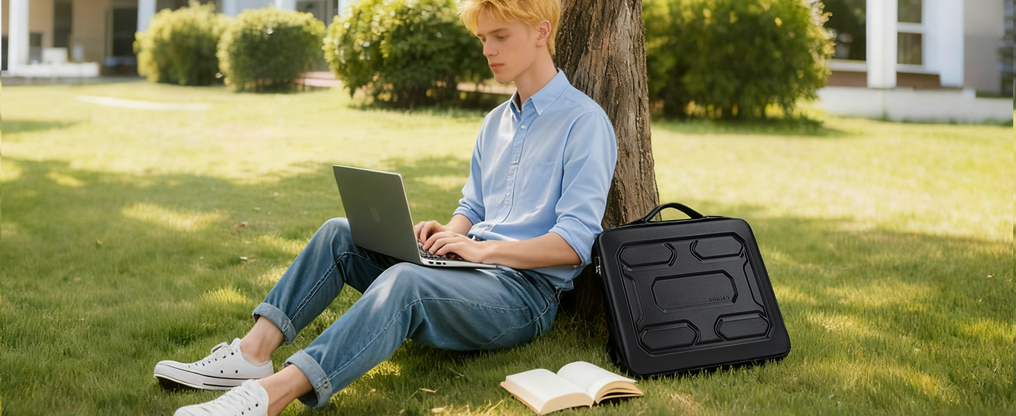 domiso 17 in laptop sleeve-shockproof and water protection