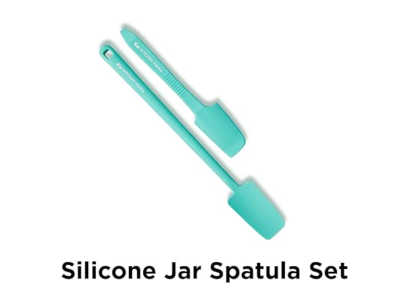 Silicone Jar Spatula Set