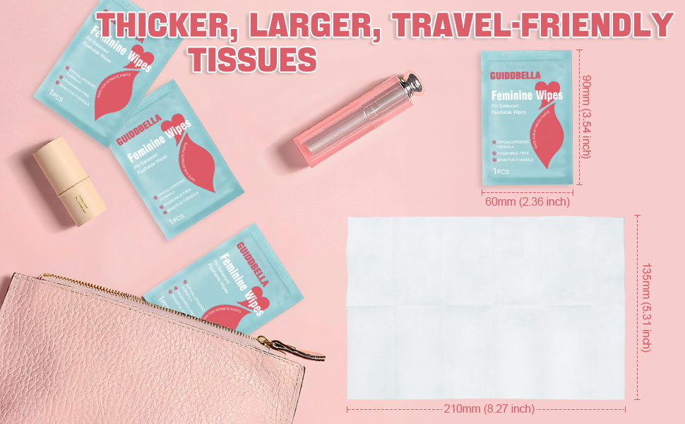 feminine wet wipes