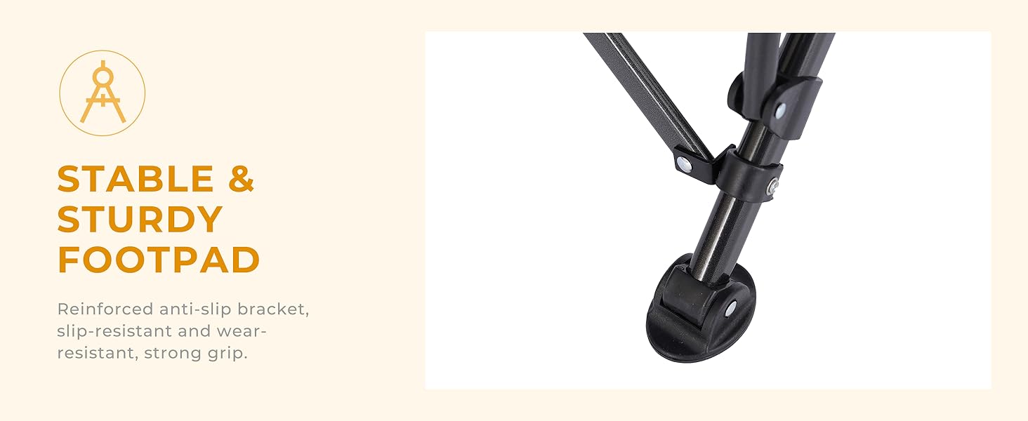 STABLE & STURDY FOOTPAD