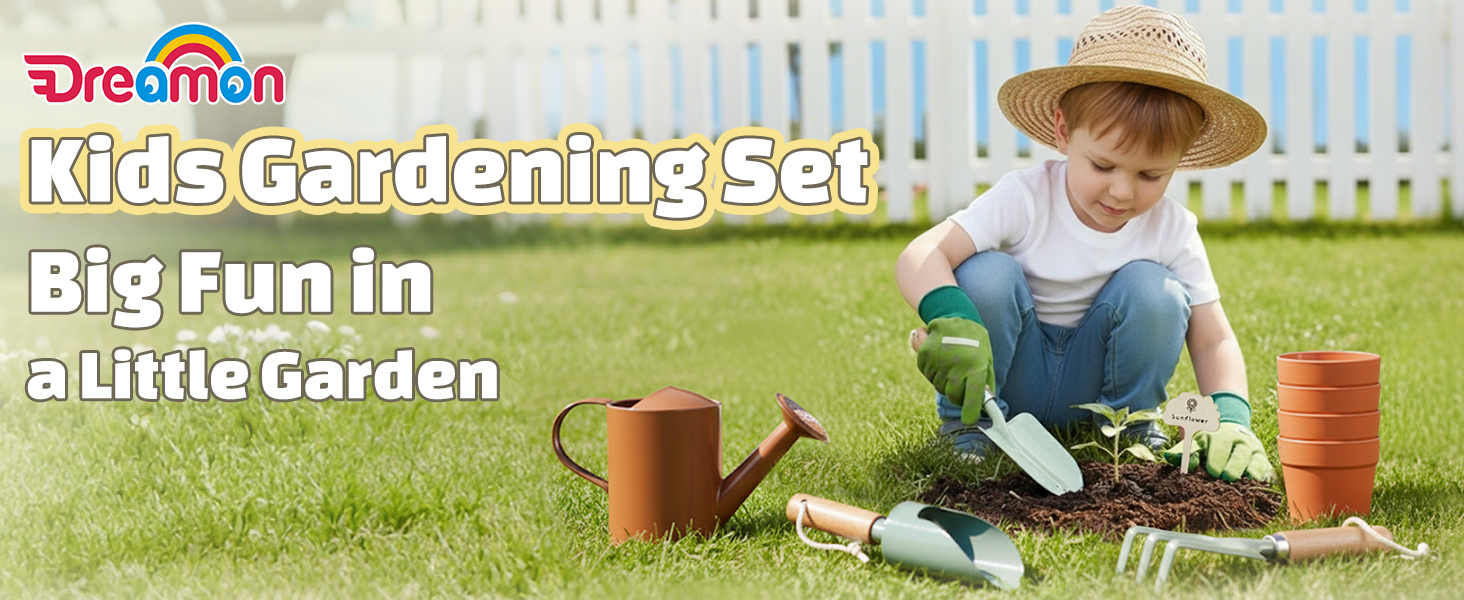 kids gardening set