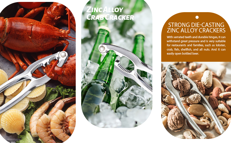 7Pcs Seafood Tools Set including 4 Forks and 2 Lobster