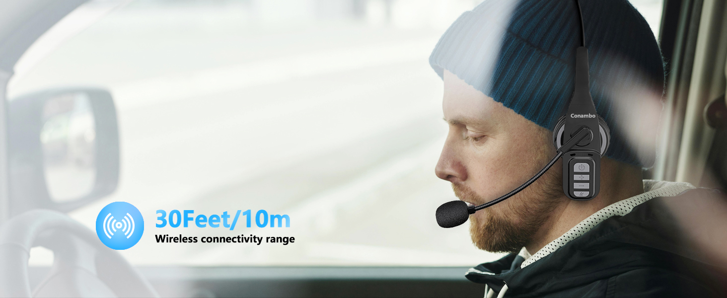 trucker bluetooth headset