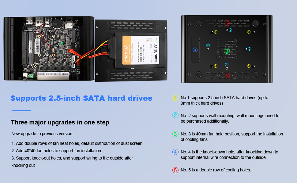 firewall micro appliance mini pc firewall appliance i226 firewall pc AES-NI Soft Router i225