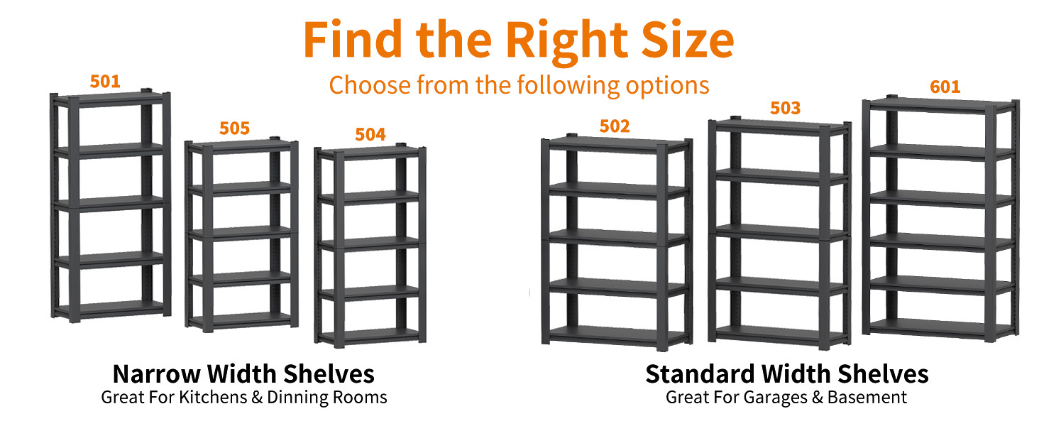 EKJ Utility Shelves