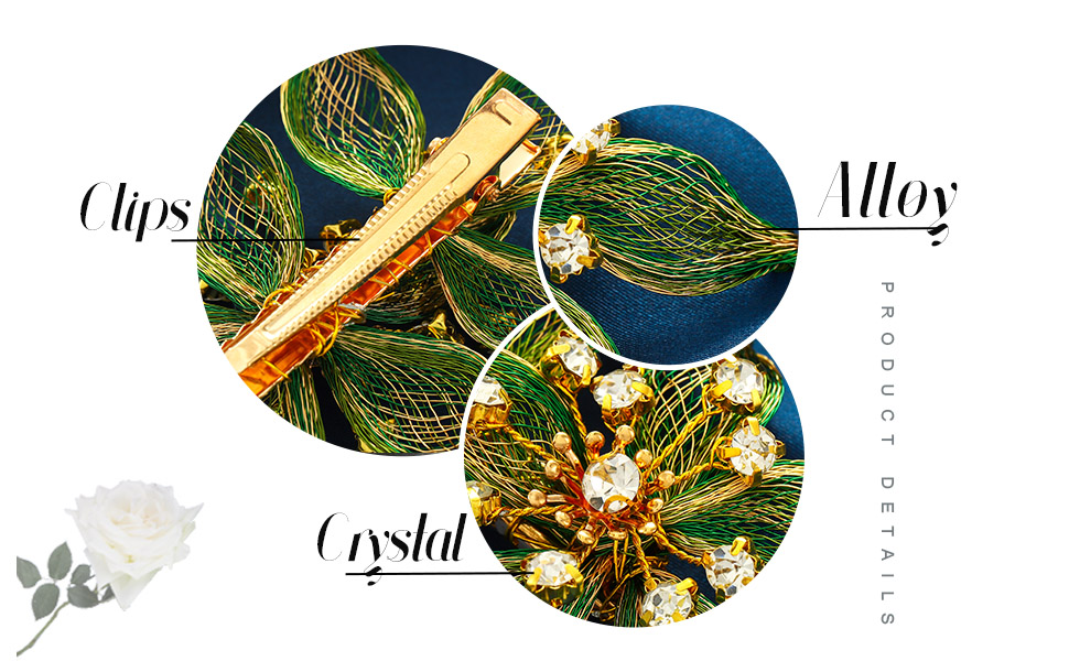 Bridal Hair Clips for Women