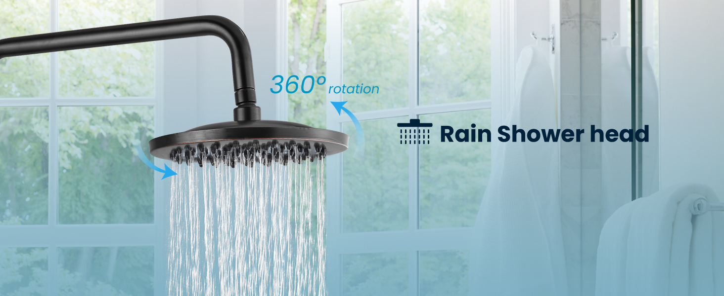 8'' ROUND SHOWER HEAD