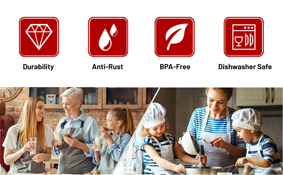 The kitchenaid whisk make smoother, softer results every time.