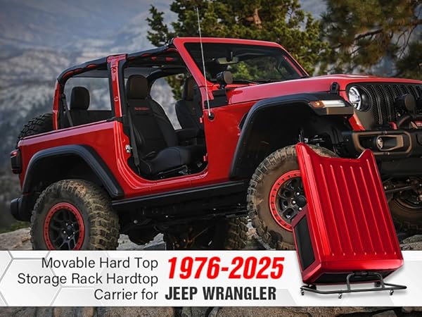 Amazon.com: YZONA Adjustable Hard Top Carrier Hardtop