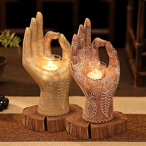 Golden Meditation Decor