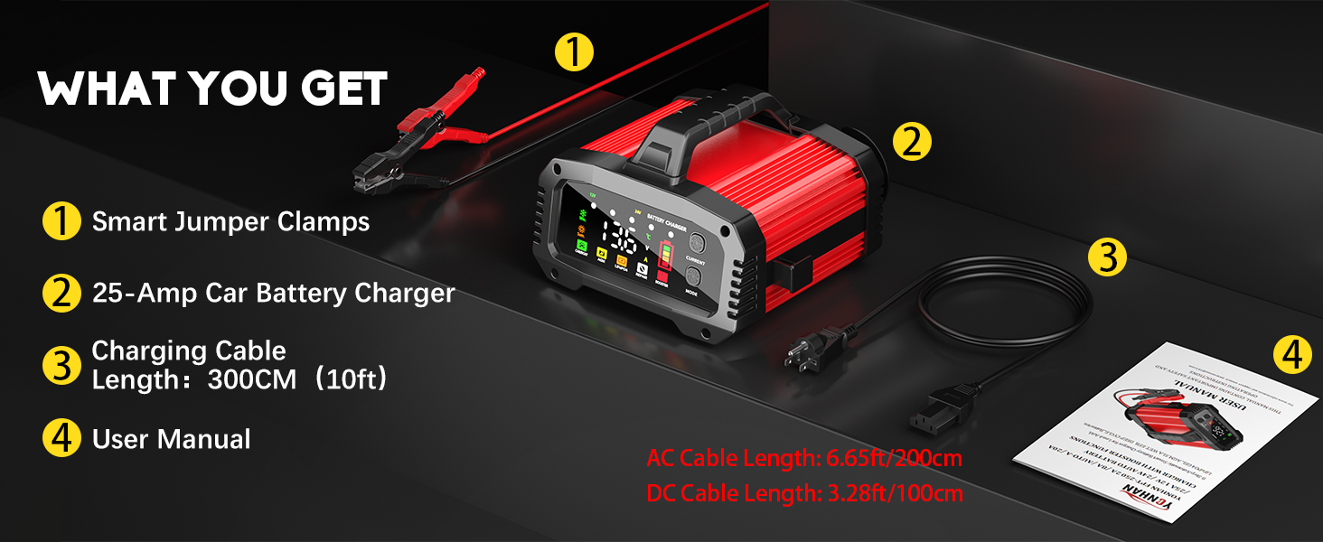 car battery charger portable