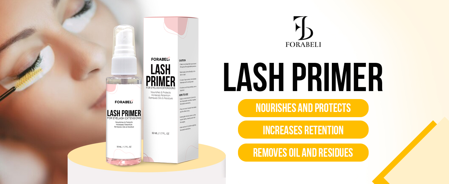 Lash Primer for Eyelash Extensions 50ML (Spray)Forabeli
