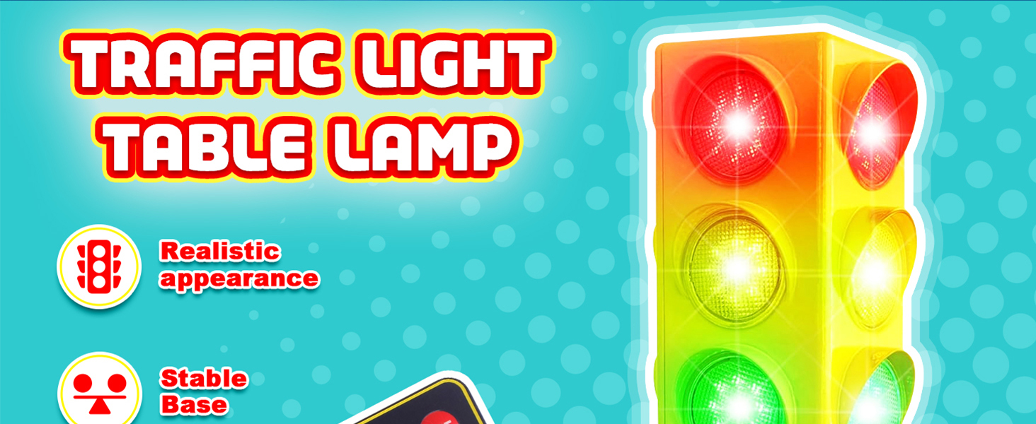 Traffic Light Table Lamp 
