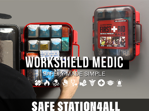 Amazon.com: EVERLIT 400 Pcs OSHA/ANSI Compliant First Aid Kit Type