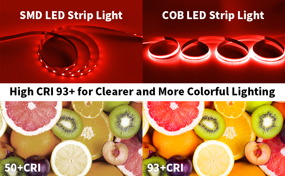 24v led light strip cob