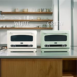 Aladdin オーブンレンジ 22L ホワイト AEM-G14A(W) おしゃれトースターの「アラジン」からオーブンレンジ登場