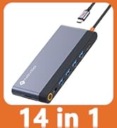 Amazon | NOVOO 14-in-1 8K@30Hz 4画面モード デュアル 4K@60Hz