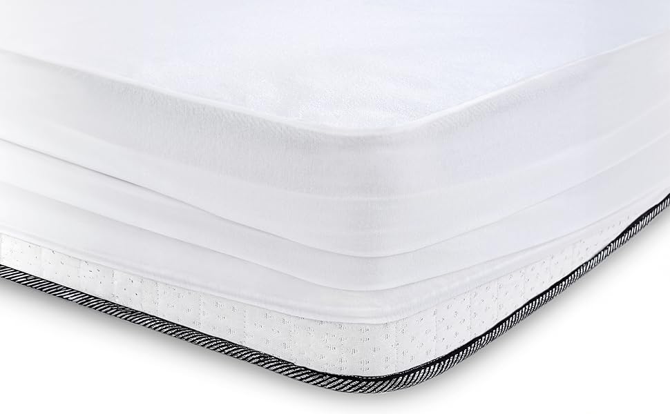 Kinns Certified 100 Pure Cotton Top Premium Waterproof Mattress
