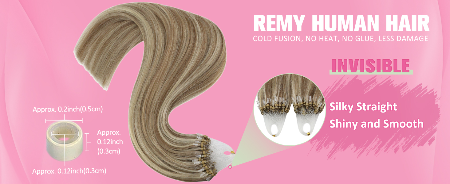 micro beads hair extensions