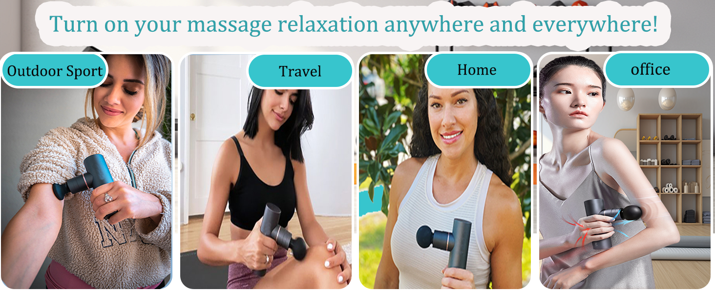 handheld massage gun portable massage gun