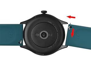 watch strap for men women smart noise 4 ultra firebolt 20mm mm galaxy belt band