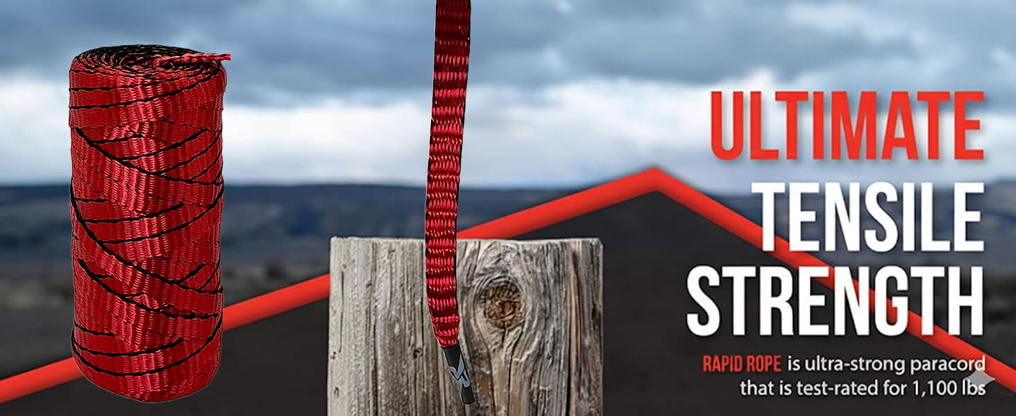 Rapid Rope In A Can Tactical Paracord