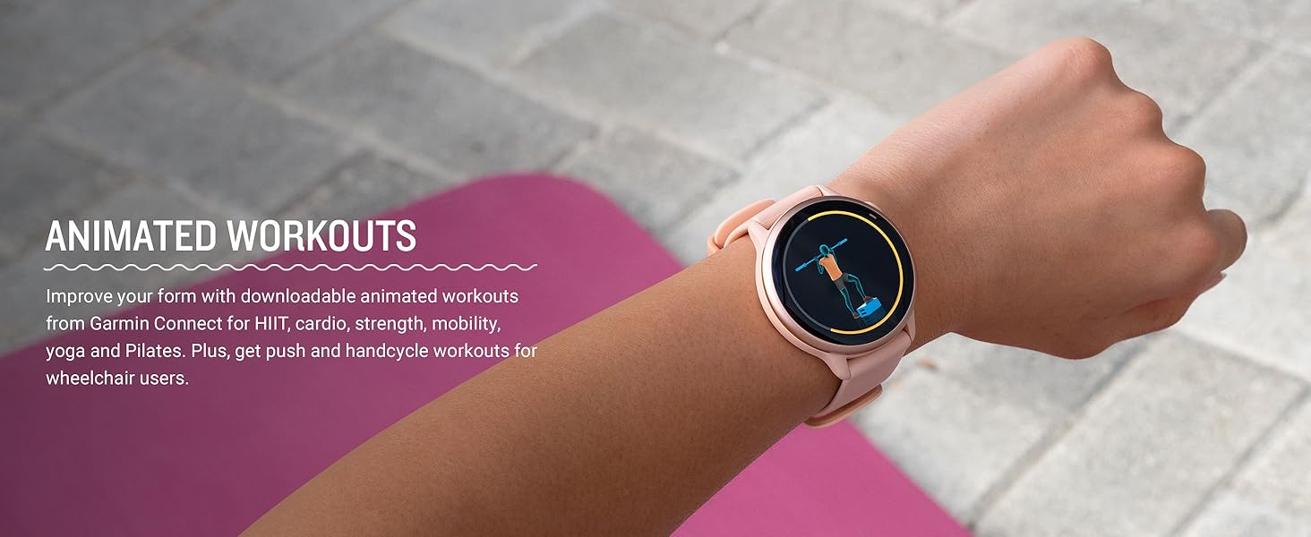 Vivoactive 6 - Animated Workouts