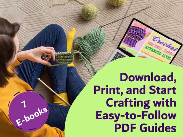 20 Acrylic Yarn Skeins Bright Bold and Colorful Crochet Yarn for Knitting and Crocheting