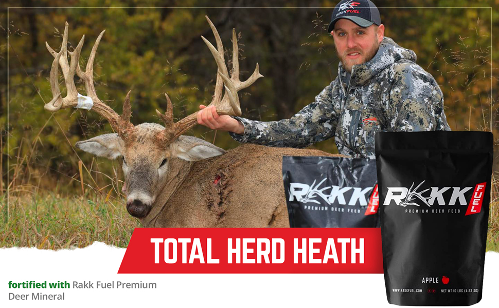 Rakk Fuel Premium Peanut Butter Deer Feed Whole Corn Feed